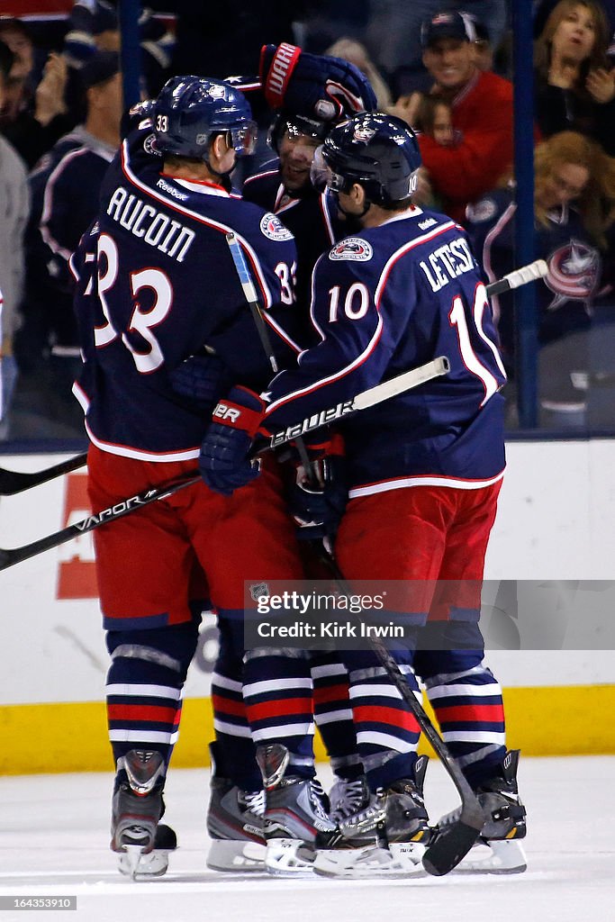 Calgary Flames v Columbus Blue Jackets