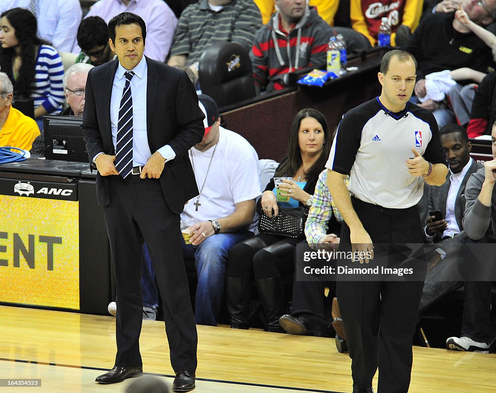 Cleveland Cavaliers v Miami Heat 3-20-2013