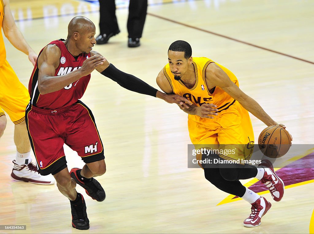 Cleveland Cavaliers v Miami Heat 3-20-2013