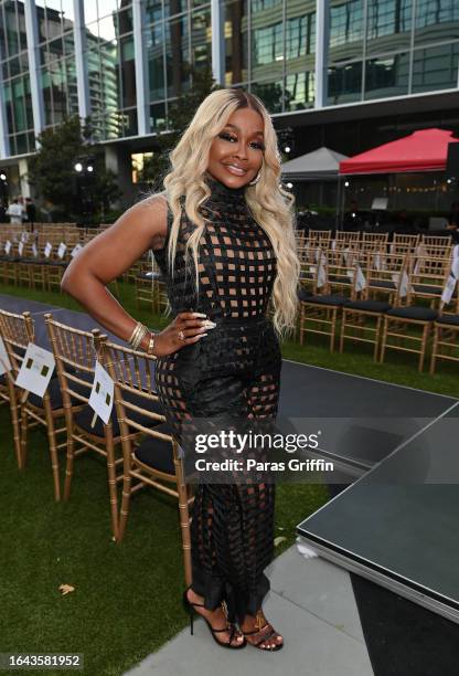 Phaedra Parks attends 2023 Fashion Statement at Phipps Plaza on August 27, 2023 in Atlanta, Georgia.