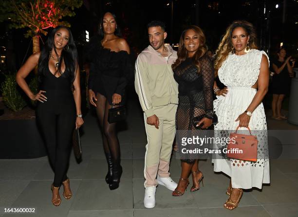 Courtney Rhodes, Marlo Hampton, Jason Lee, Catherine Brewton, and Sheree Whitfield attend 2023 Fashion Statement at Phipps Plaza on August 27, 2023...