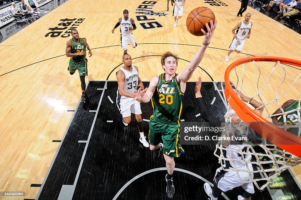 Utah Jazz v San Antonio Spurs