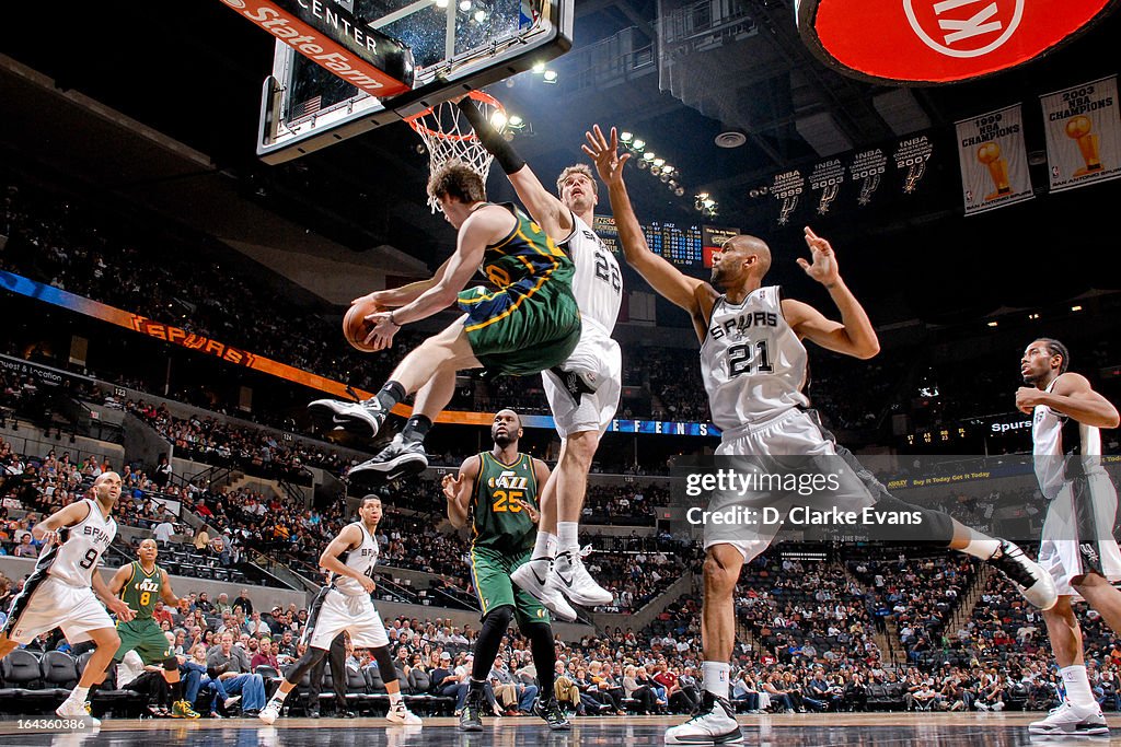 Utah Jazz v San Antonio Spurs