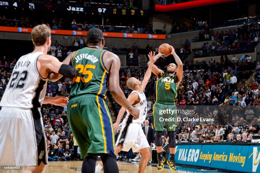 Utah Jazz v San Antonio Spurs