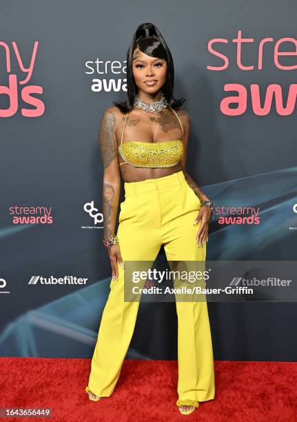 Big Boss Vette attends the 2023 Streamy Awards at Fairmont Century Plaza on August 27, 2023 in Los Angeles, California.