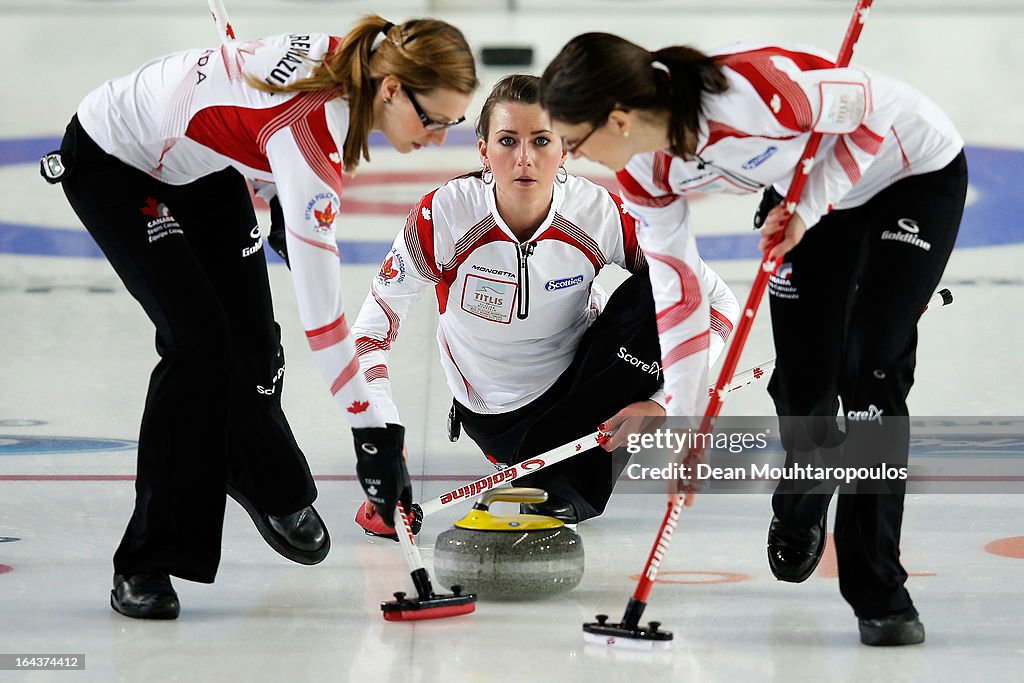 World Women's Curling Championship - Day Eight