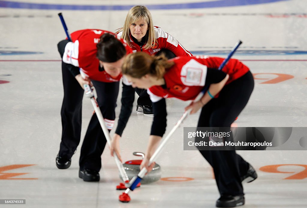 World Women's Curling Championship - Day Eight