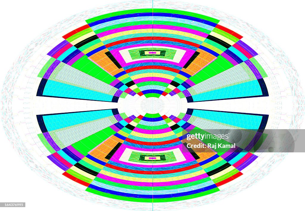 Color Disc Images Coloured Disc White Background Digital High-Res Vector Graphic - Getty ...