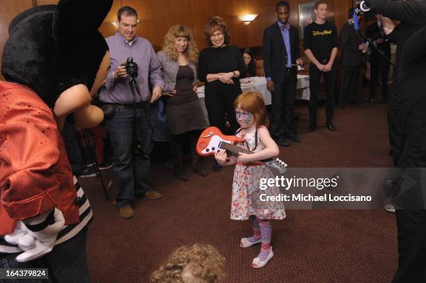 Macy Falco attends Disney Live! Mickey's Music Festival at Madison Square Garden on March 23, 2013 in New York City.