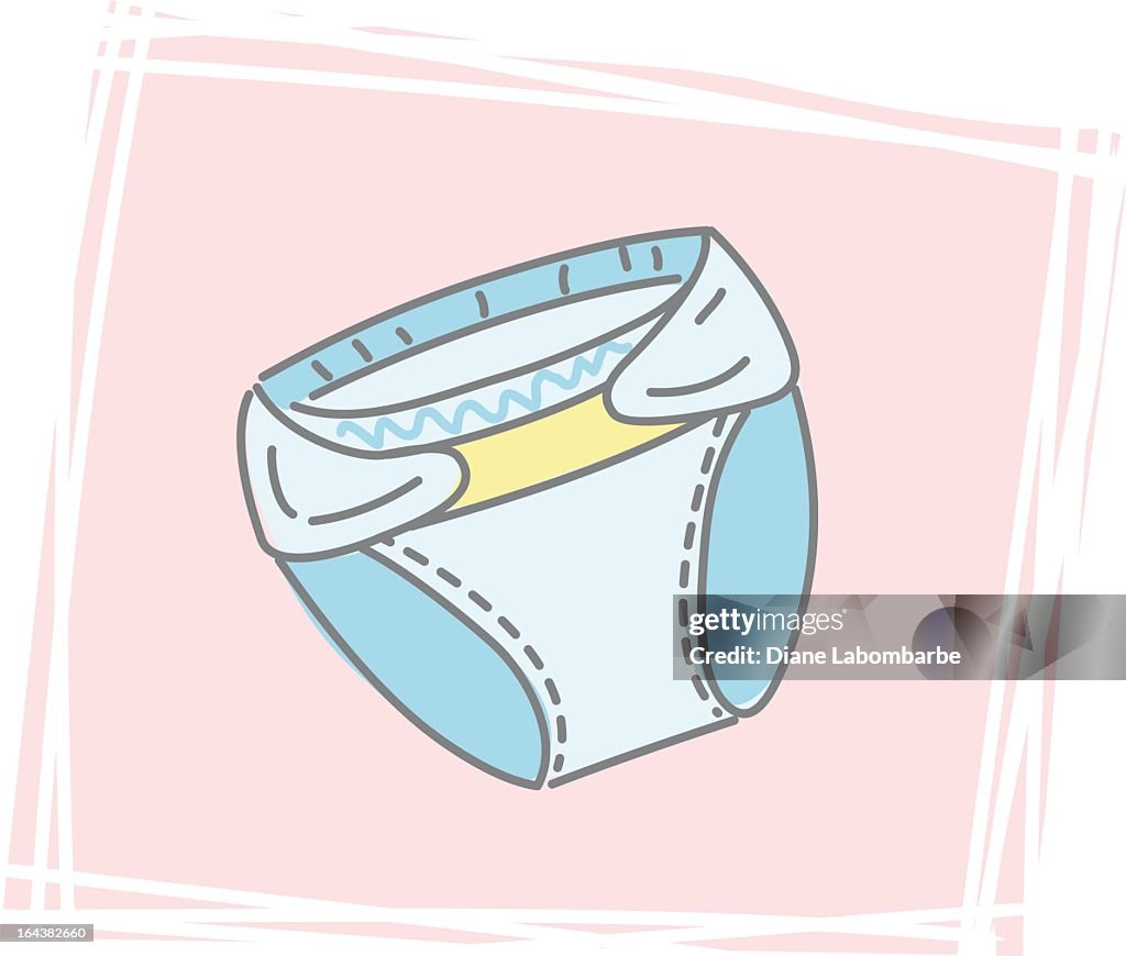 Sketchy おむつアイコン