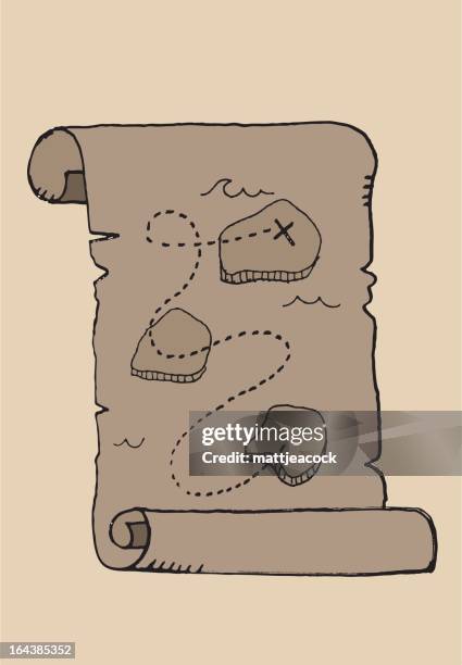 schatzkarte - schatzkarte stock-grafiken, -clipart, -cartoons und -symbole