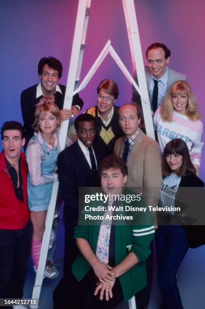 Los Angeles, CA Peter Isacksen, Arsenio Hall, Victoria Jackson, Jan Hooks, Thom Sharp, John Paragon, John Moschitta Jr, Vic Dunlop, Diane Stilwell,...