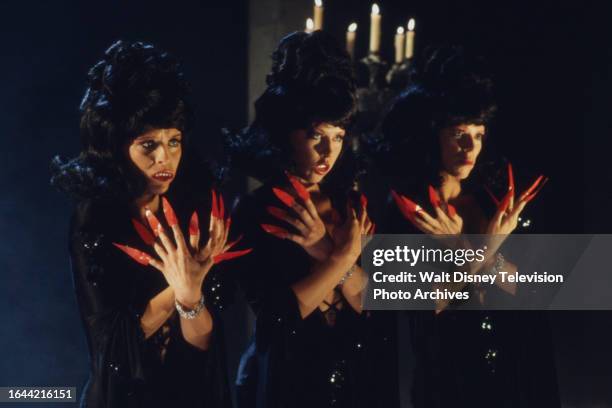 Los Angeles, CA Jan Hooks, Victoria Jackson, Diane Stilwell appearing on the ABC tv series 'The 1/2 Hour Comedy Hour', aka 'Dick Clark's 1/2 Hour...