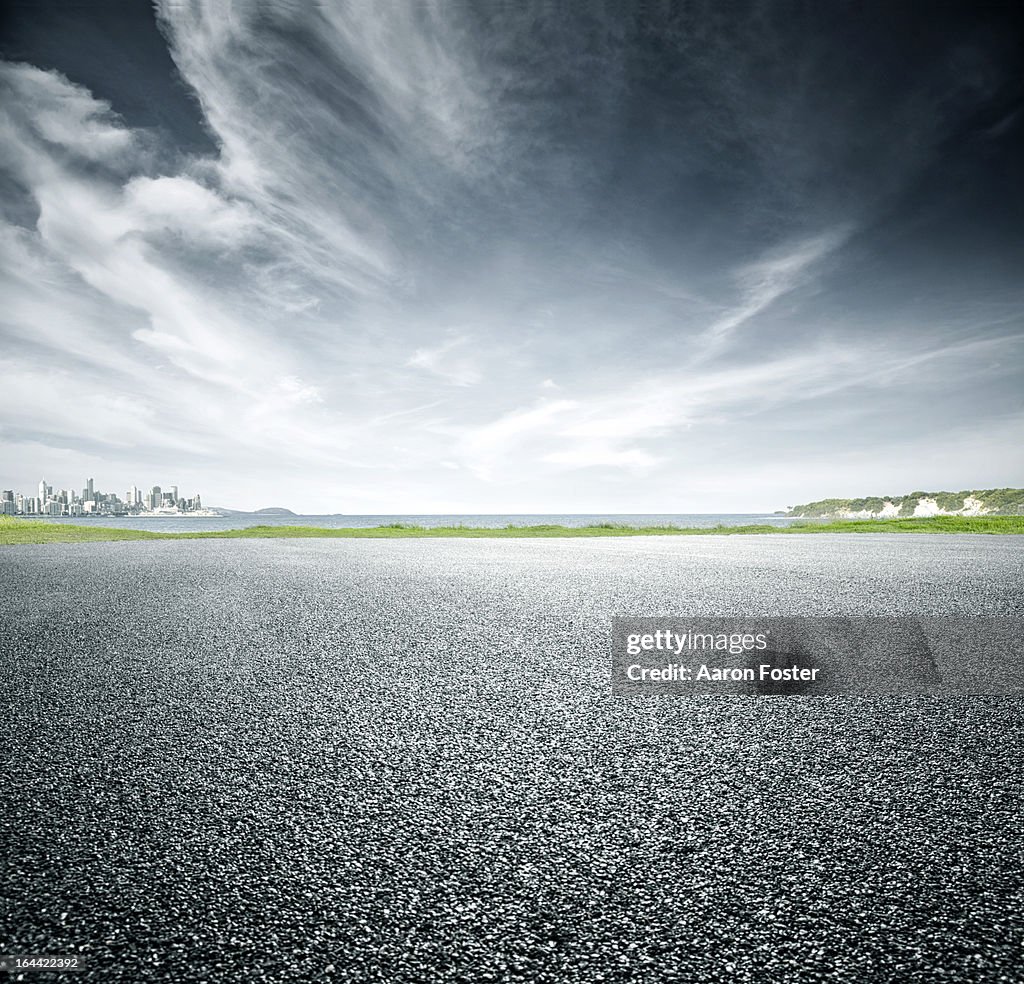 Beach Parking Lot