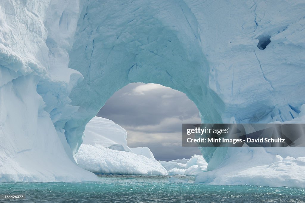 Iceberg along the Antarctic Peninsula.