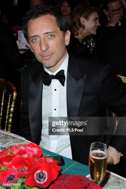 Gad Elmaleh attends the 'Bal De La Rose Du Rocher' in aid of the Fondation Princess Grace on the 150th Anniversary of the SBM at Sporting Monte-Carlo...