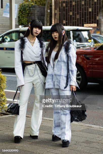 Airi & Emily Yamashita during Rakuten Fashion Week TOKYO 2024 S/S on August 28, 2023 in Tokyo, Japan.