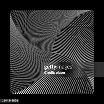 Dashed Rotating Square Rotating 3d Dashedline Square Shape High-Res Vector Graphic - Getty Images