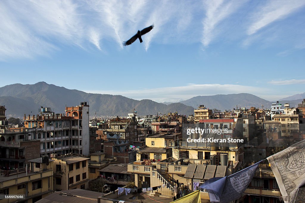 Roof top view, Kathmandu