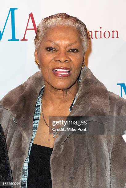 Dionne Warwick attends "Mama I Want To Sing" 30th Anniversary Gala Celebration at The Dempsey Theatre on March 23, 2013 in New York City.