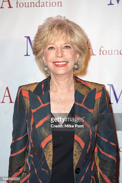 Lesley Stahl attends "Mama I Want To Sing" 30th Anniversary Gala Celebration at The Dempsey Theatre on March 23, 2013 in New York City.