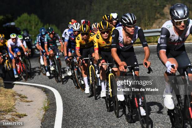 Jonas Vingegaard of Denmark and Team Jumbo-Visma competes during the 78th Tour of Spain 2023, Stage 3 a 158.5km stage from Súria to Arinsal 1911m/...