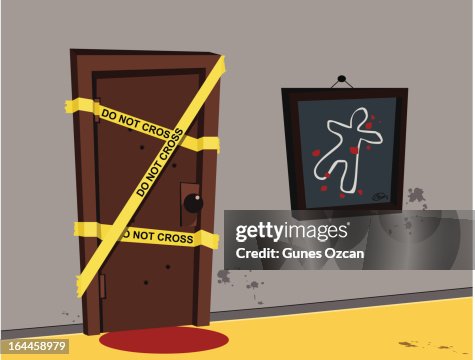 Illustration Crime Scene Investigation High-Res Vector Graphic - Getty ...