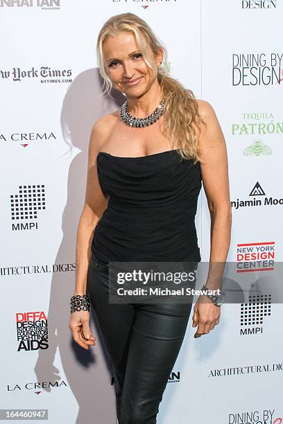 Teresa Laughlin attends DIFFA 16th Annual Dining By Design:Cocktails By Design at Pier 94 on March 23, 2013 in New York City.