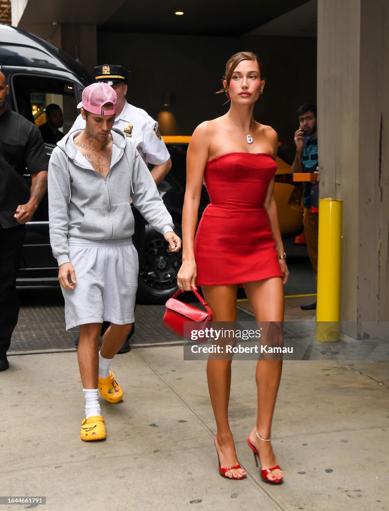Celebrity Sightings In New York City - August 28, 2023