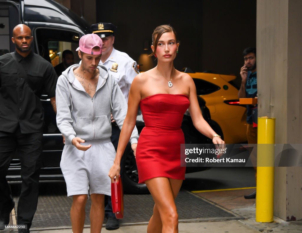 Celebrity Sightings In New York City - August 28, 2023