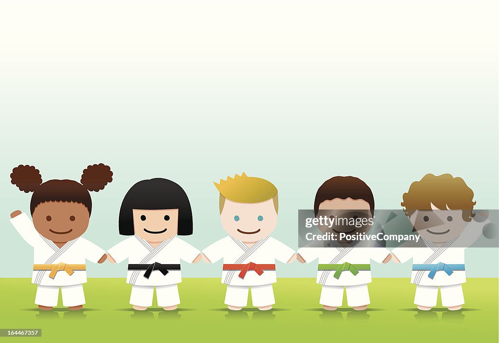Martial arts: Judo Karate Smile World Kids