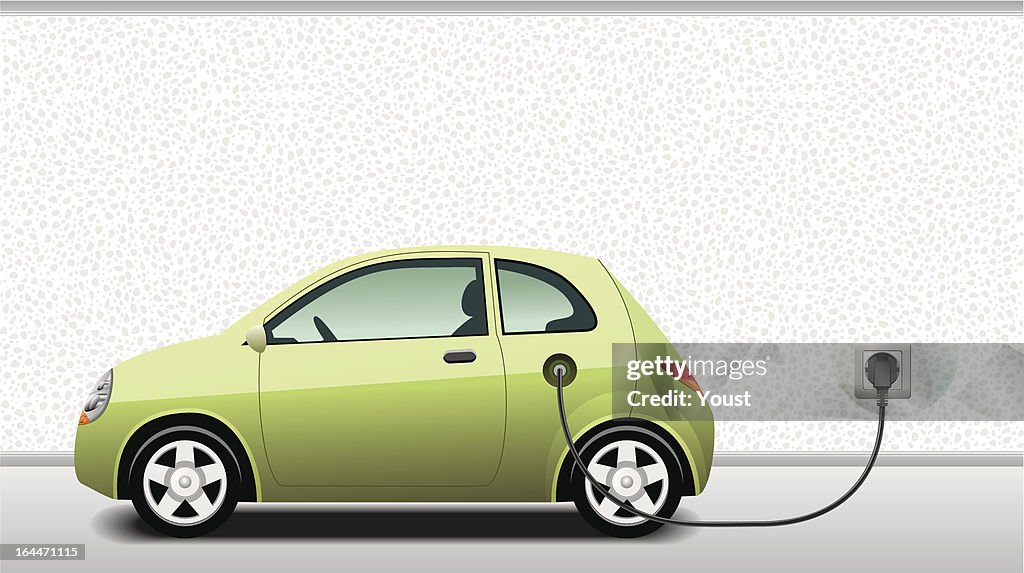 Charging Hybrid Car