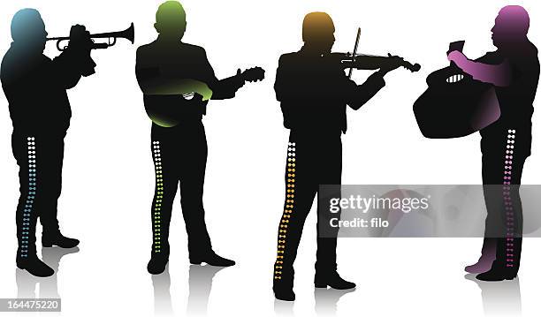 mariachi band - mariachi stock illustrations