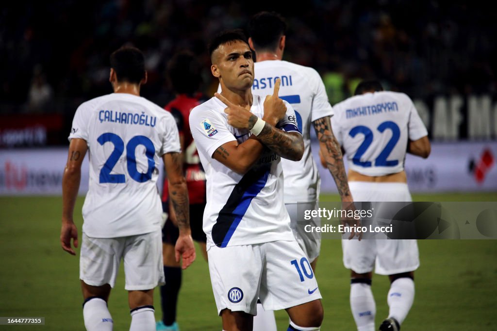 Cagliari Calcio v FC Internazionale - Serie A TIM