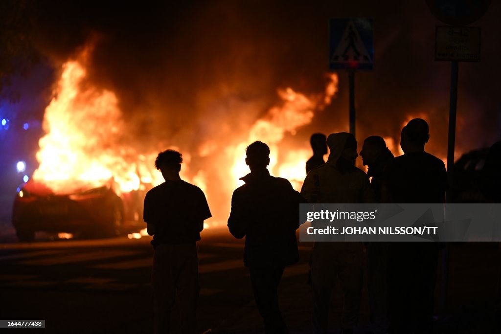 SWEDEN-POLICE-RIOT