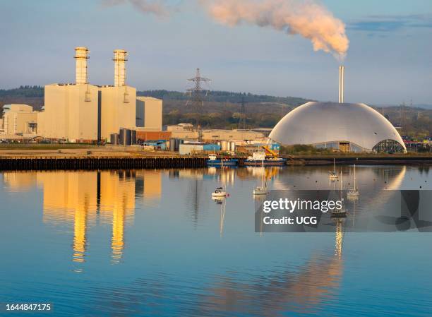 Marchwood Waste Incinerator and Power Plant in Southampton.