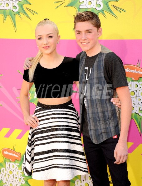 Actress Peyton List and actor...