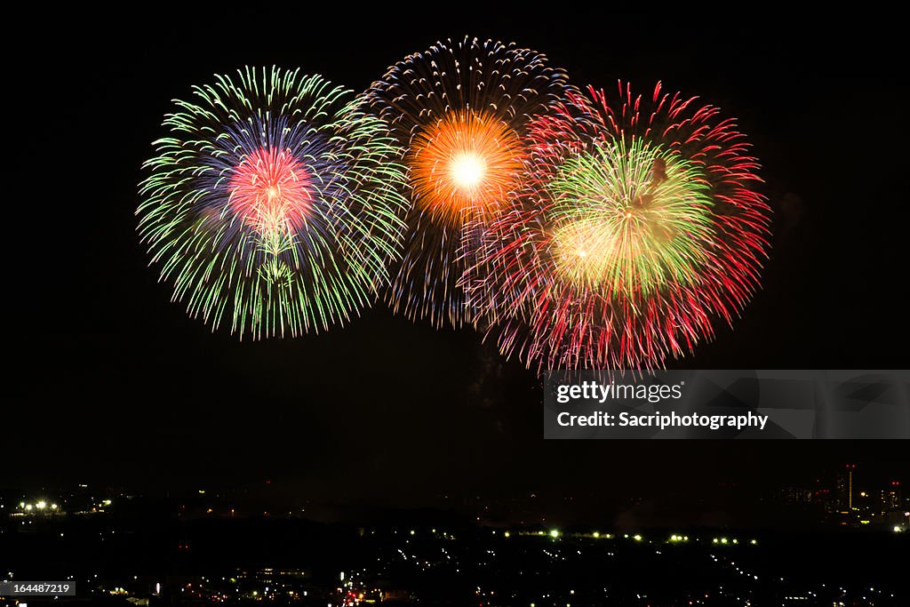 Japanese fireworks
