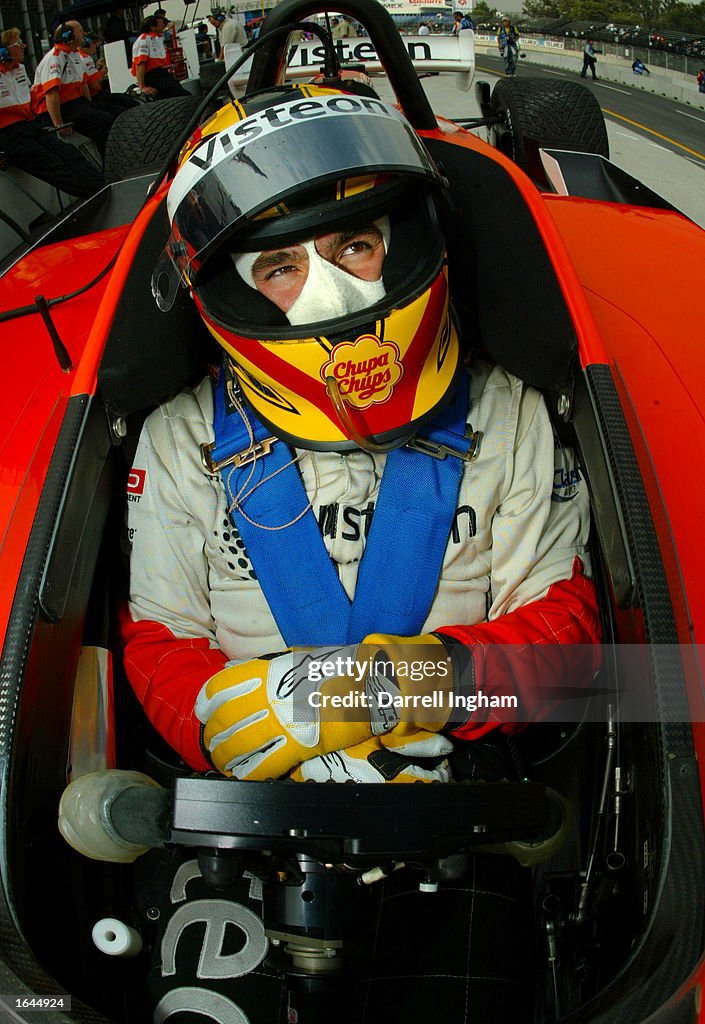 Servia aboard the Patrick Racing Toyota Reynard