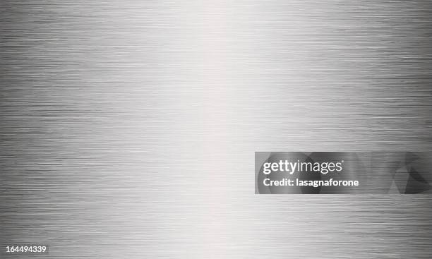 bildbanksillustrationer, clip art samt tecknat material och ikoner med brushed metal texture abstract background - metal