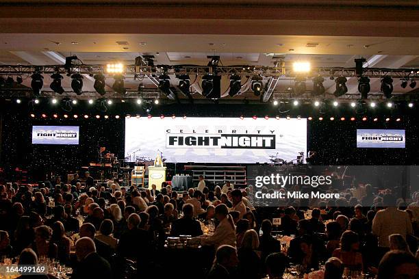 General view of atmosphere during Muhammad Ali's Celebrity Fight Night XIX at JW Marriott Desert Ridge Resort & Spa on March 23, 2013 in Phoenix,...