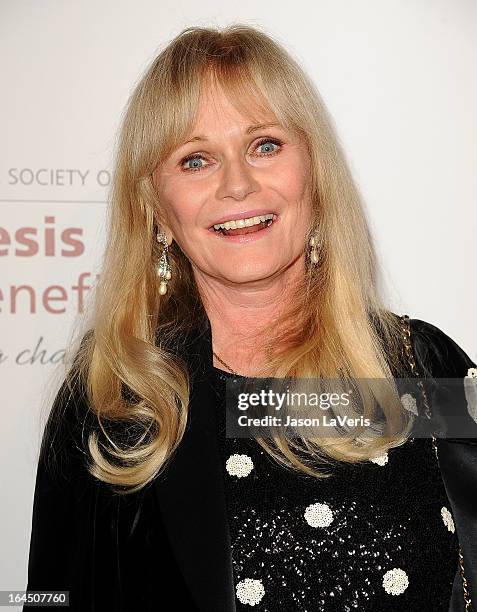 Actress Valerie Perrine attends The Humane Society's 2013 Genesis Awards benefit gala at the Beverly Hilton Hotel on March 23, 2013 in Beverly Hills,...