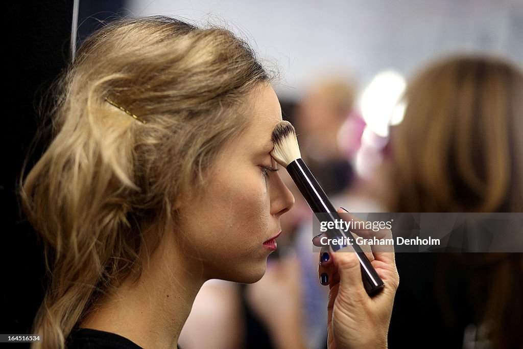 Behind The Scenes At L'Oreal Melbourne Fashion Festival