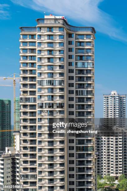 modern high-rise apartment - china middle class stock pictures, royalty-free photos & images