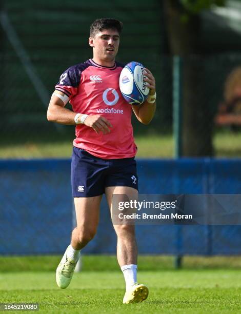 Indre-et-Loire , France - 5 September 2023; Jimmy O'Brien during an Ireland rugby squad training session at Complexe de la Chambrerie in Tours,...