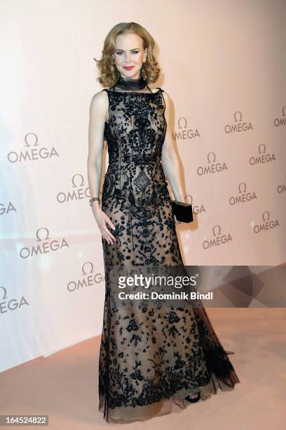 Nicole Kidman attends the Omega Gala 'La Nuit Enchantee' at Gartenpalais Liechtenstein on March 23, 2013 in Vienna, Austria.
