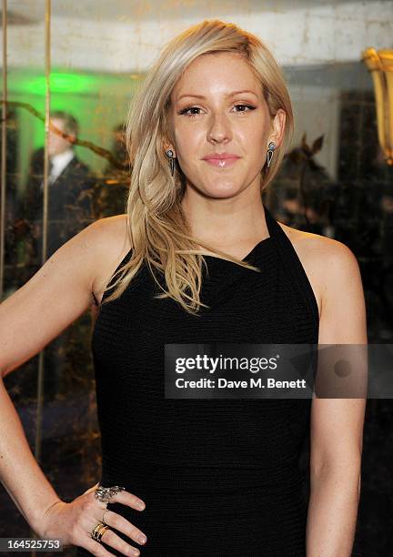 Ellie Goulding arrives at the Jameson Empire Awards 2013 at The Grosvenor House Hotel on March 24, 2013 in London, England.