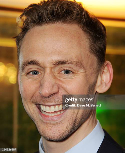 Tom Hiddleston arrives at the Jameson Empire Awards 2013 at The Grosvenor House Hotel on March 24, 2013 in London, England.