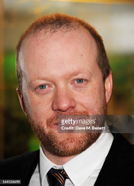 Steve Oram arrives at the Jameson Empire Awards 2013 at The Grosvenor House Hotel on March 24, 2013 in London, England.