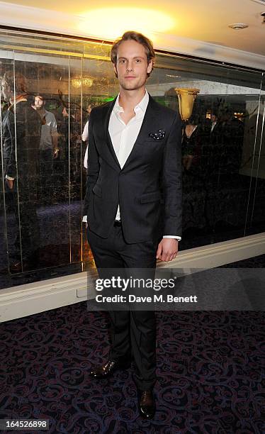 Jack Fox arrives at the Jameson Empire Awards 2013 at The Grosvenor House Hotel on March 24, 2013 in London, England.